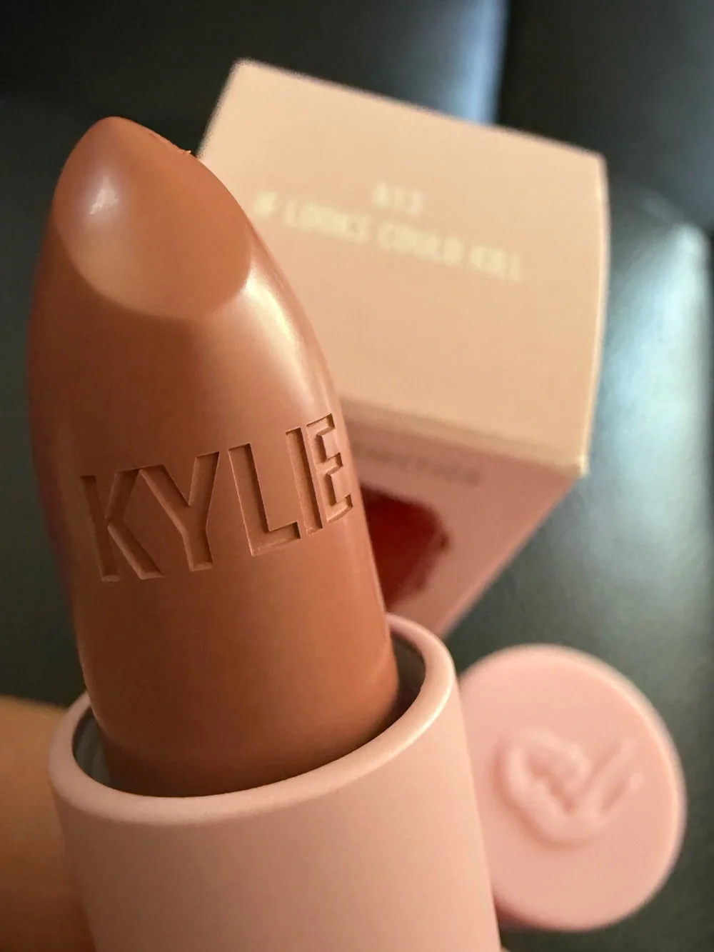 Kylie Cosmetics Crème Lipstick 613 Nude Taupe Brown Satin Finish Women